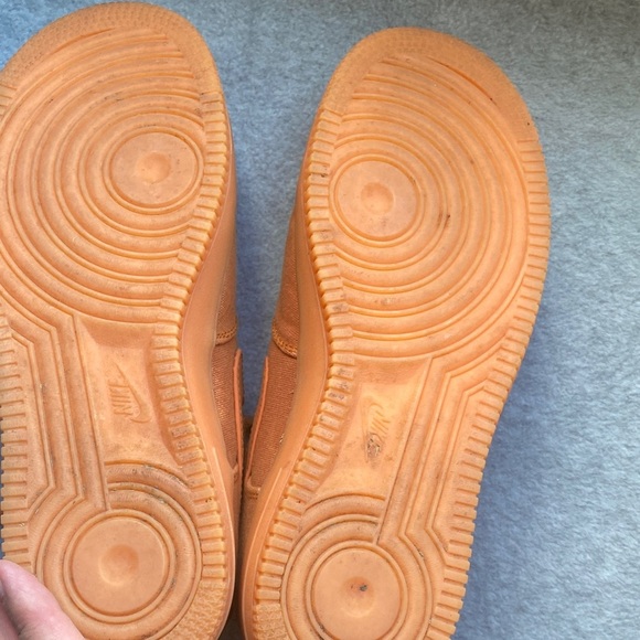 Nike Air Force 1 Burnt Orange Air Sneakers - Picture 4 of 6